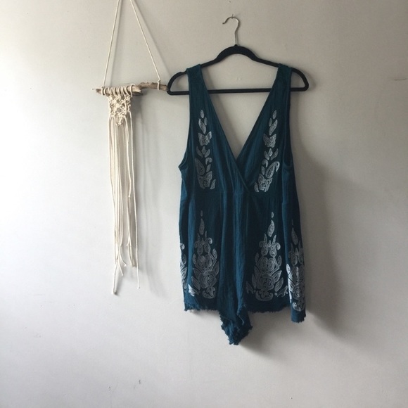 Free People Other - Intimately free people embroidered romper